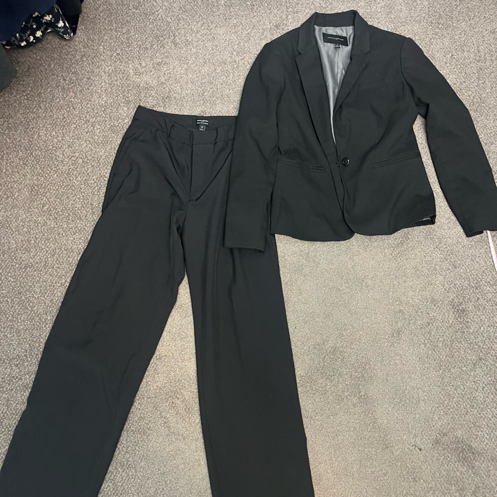 Banana Republic Black Suit